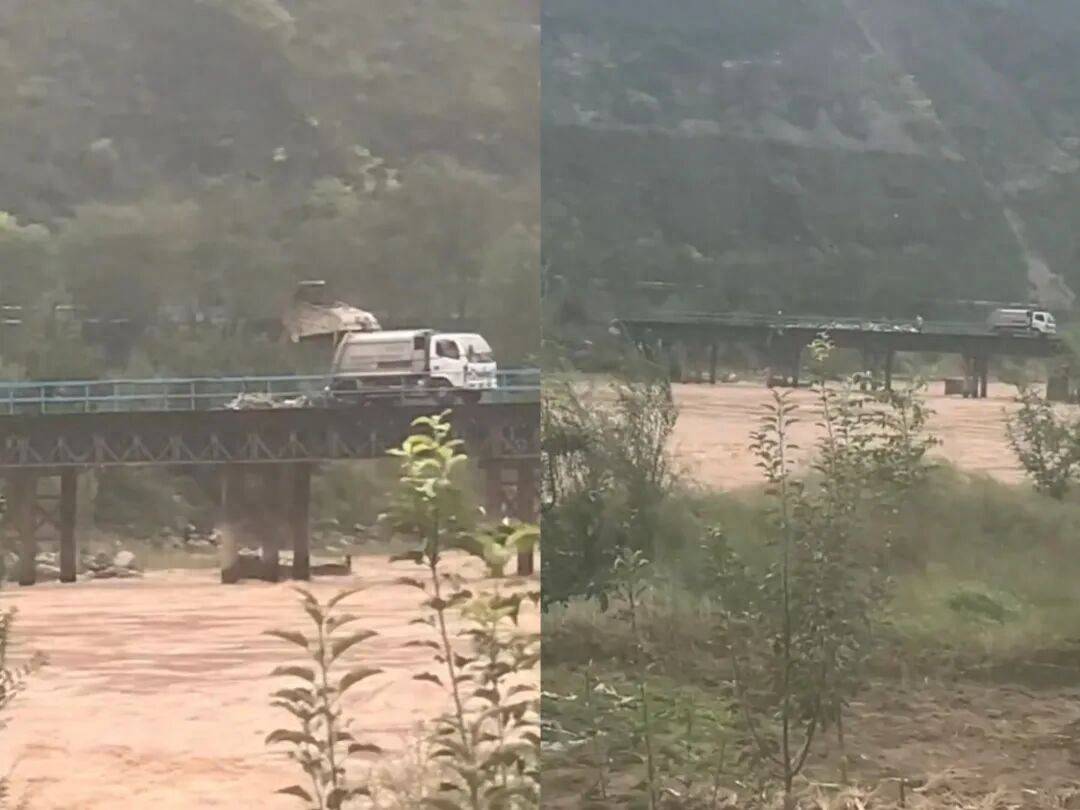 甘肅天水垃圾車往渭河傾倒垃圾，村民稱河里漲水，大橋無(wú)監(jiān)控，鎮(zhèn)政府：正在調(diào)查處理:宏鑫機(jī)械設(shè)備有限公司
